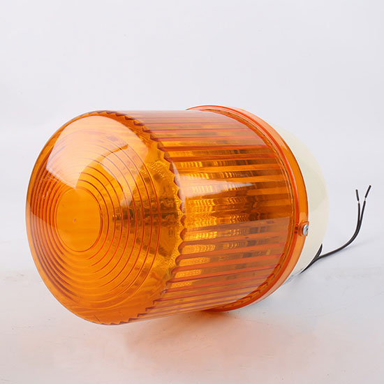 LED Flashing Beacon, 12V/24V DC, 110V/220V AC, Φ164mm