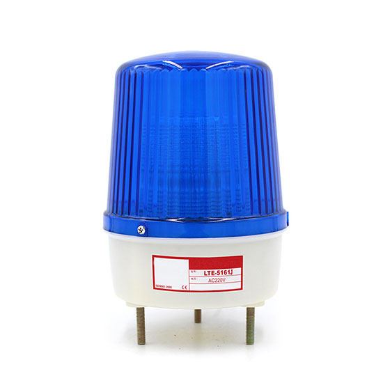 LED Flashing Beacon, 12V/24V DC, 110V/220V AC, Φ164mm