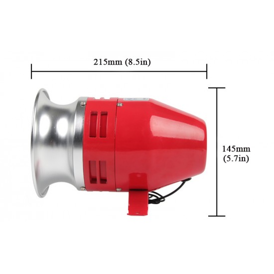 MS-390 Motor Siren, 12V/24V/110V/220V